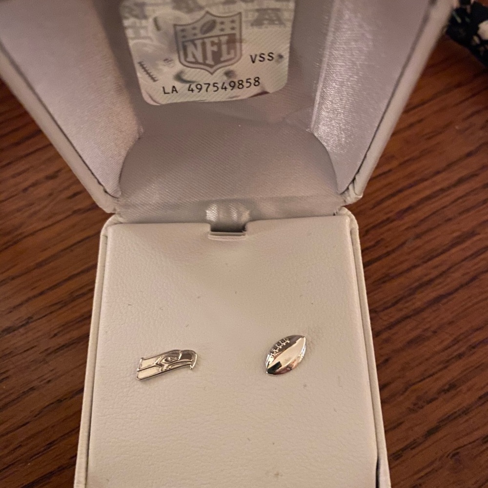 NFL Seahawk Earrings